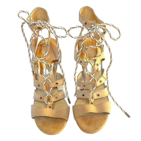 Dolce Vita Lace Up Stilettos - Picture 2 of 10